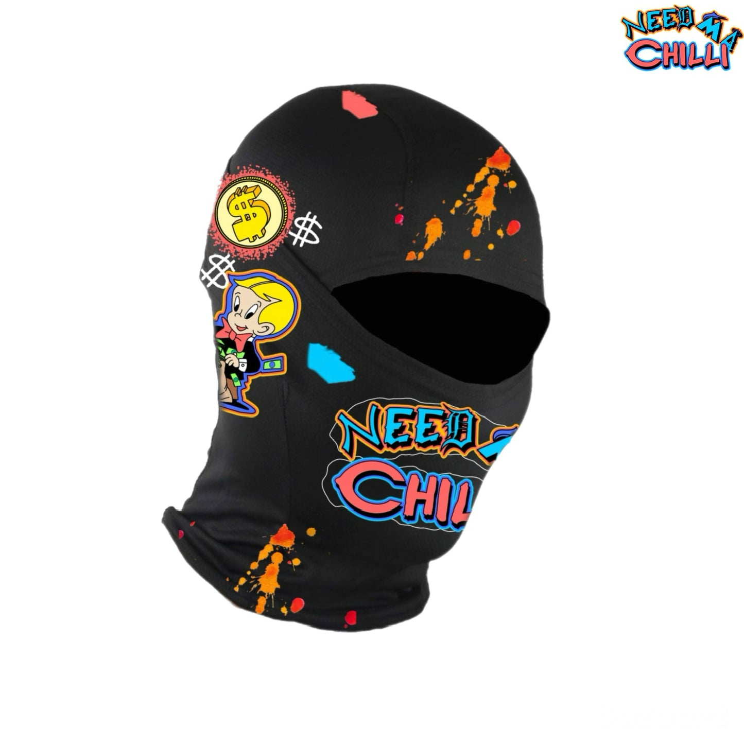 “ OG BILLIONAIRE BOY “ BLACK SKI MASK