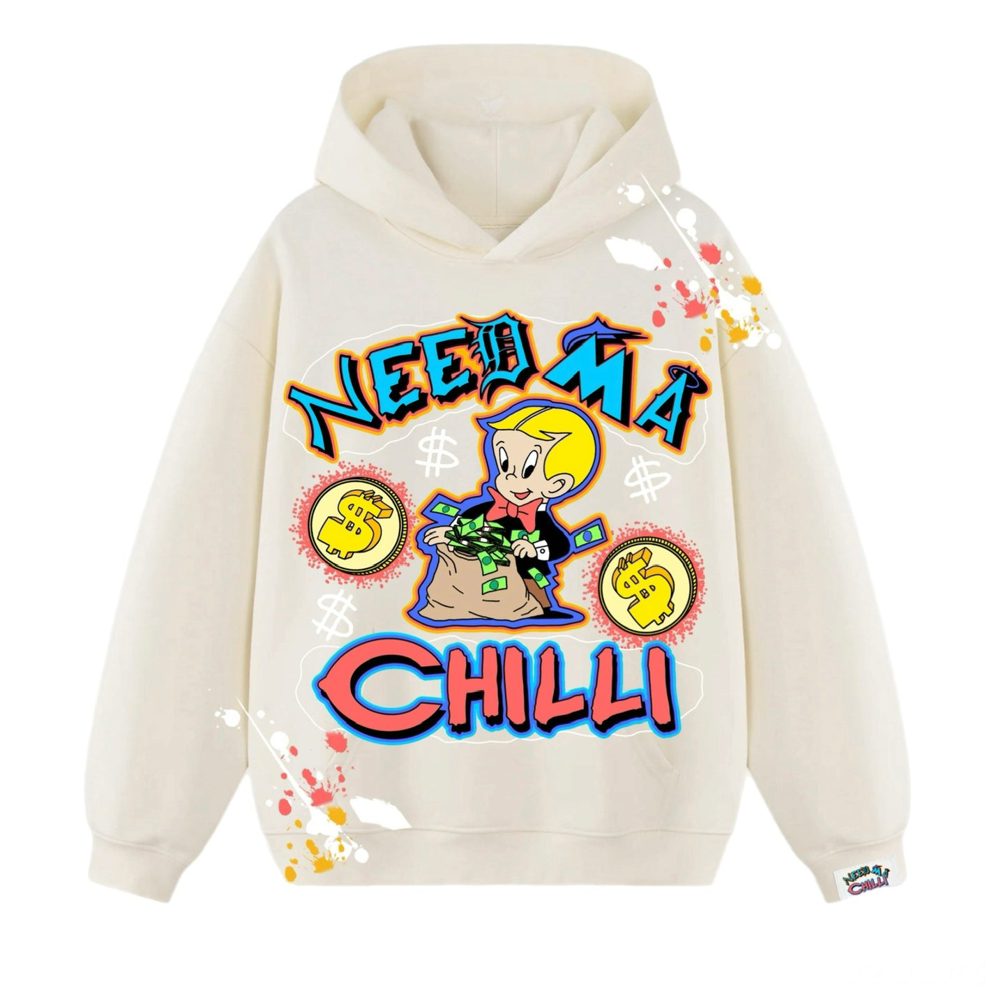 “ OG BILLIONAIRE BOY “ Cream HOODIE