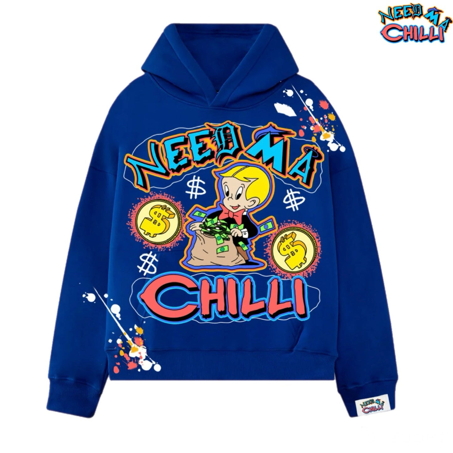 “ OG BILLIONAIRE BOY “ ROYAL BLUE HOODIE